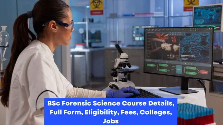 BSc Forensic Science Course